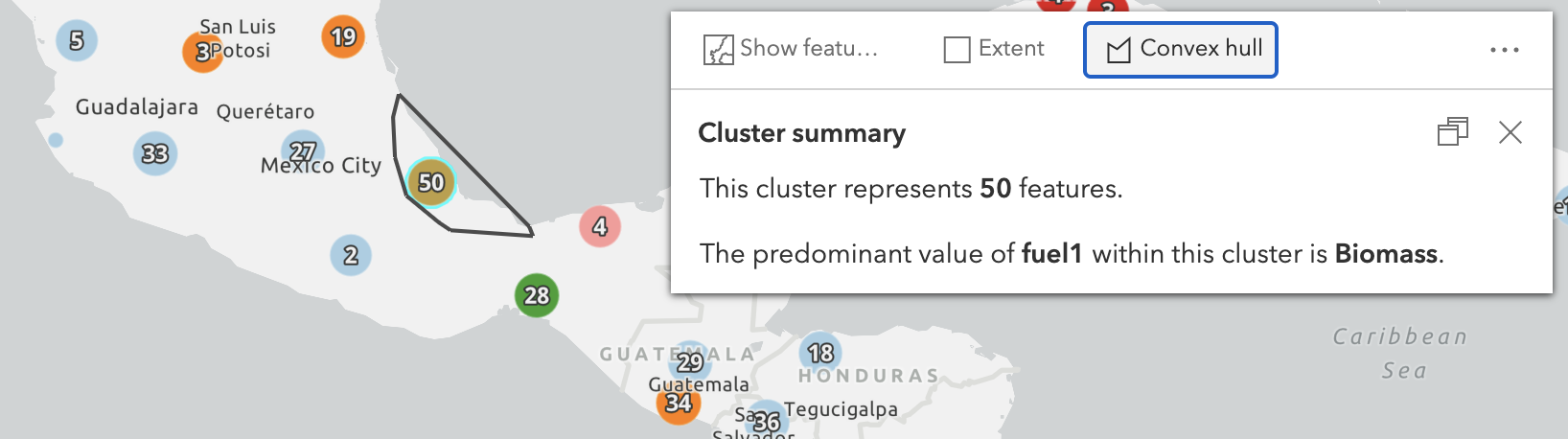 cluster convex hull