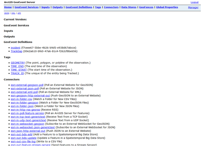 administrative REST API administrative REST API
